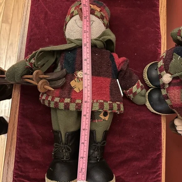 Christmas Snow People “Couple” - Picture 3 of 6